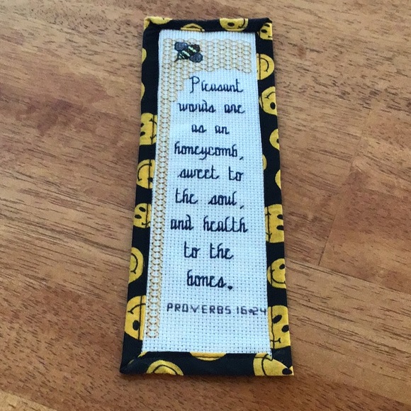 Hand Crafted Scripture Bookmark - Picture 1 of 8